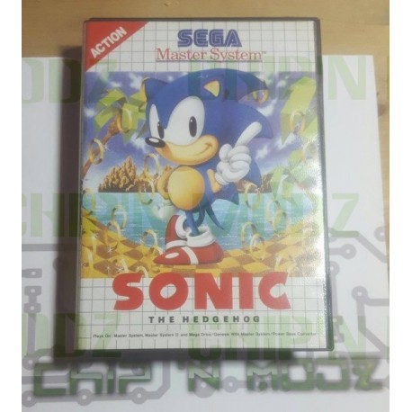 Sonic The Hedgehog - Master system - En boite, sans notice