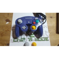 Manette Gamecube Officielle - Très bon état, occasion - Violette