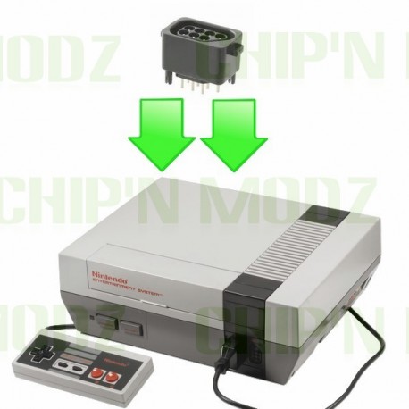 Réparation port manette Nintendo NES