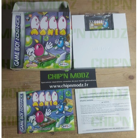 Eggo mania - GameBoy Advance - Complet