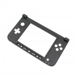 Coque / charnière de remplacement 3DS XL - partie basse - Noire