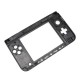 Coque 3DS XL - partie intérieure basse (charnière) - Noire