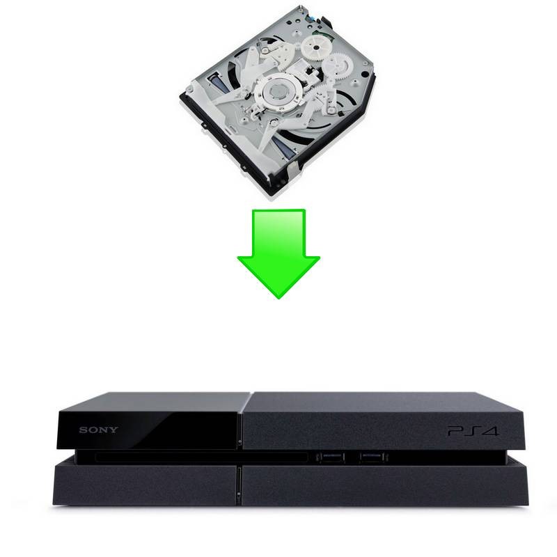 Réparation (remplacement) lecteur complet Playstation 4 (PS4)