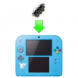 Réparation connecteur de batterie Nintendo 2DS