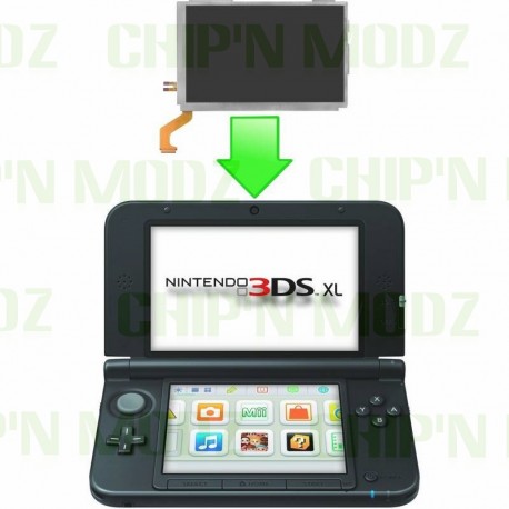 Réparation écran LCD supérieur 3DS XL