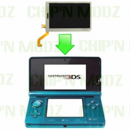 Réparation écran LCD supérieur 3DS