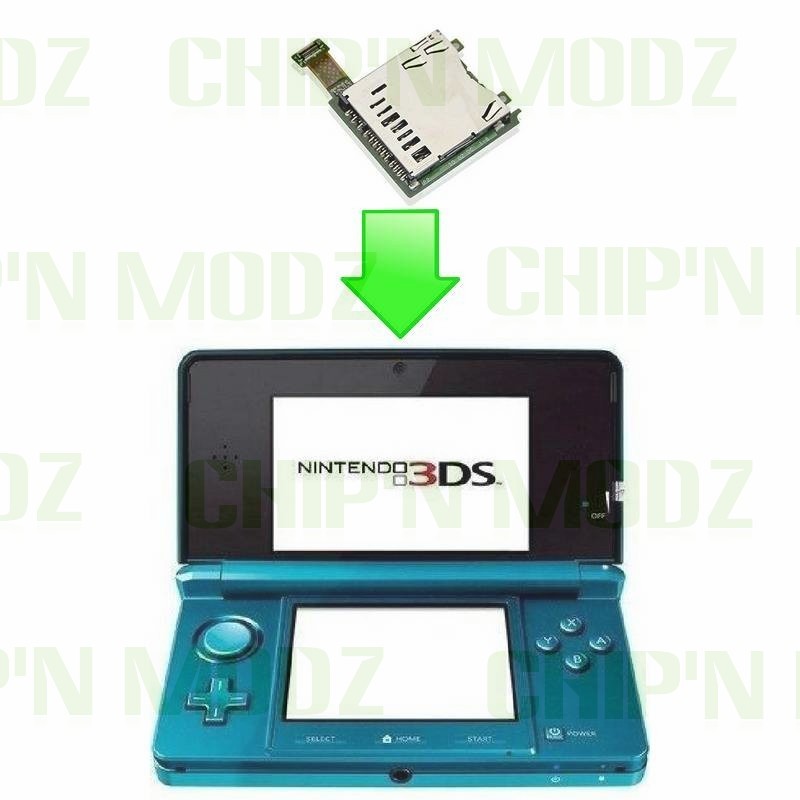Réparation / Lecteur carte SD - Nintendo 3DS - CHIP'N MODZ