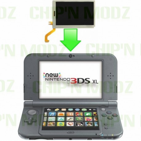 Réparation écran LCD supérieur New 3DS XL