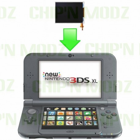 Réparation écran LCD inférieur New 3DS XL