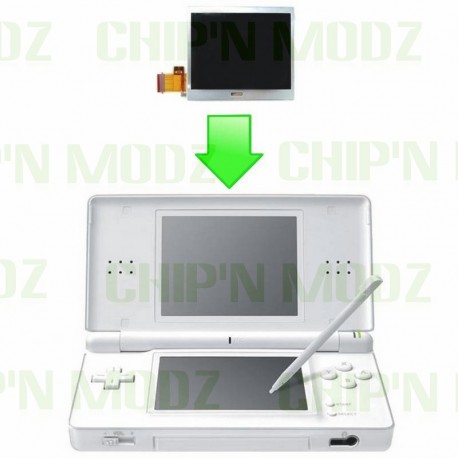 Réparation écran LCD inférieur DS Lite