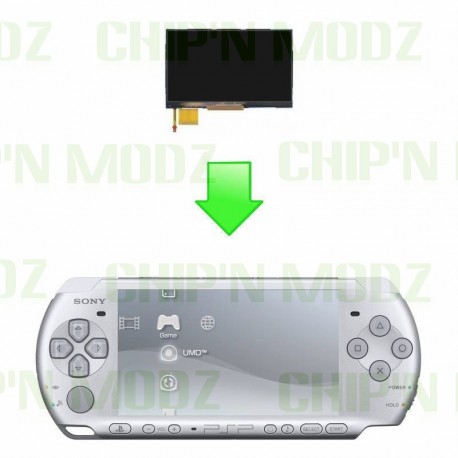 Réparation écran LCD PSP 3000