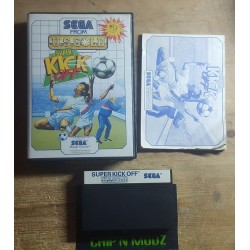 Super Kick Off - Master system - Complet - En boite, avec notice