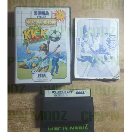 Super Kick Off - Master system - Complet - En boite, avec notice