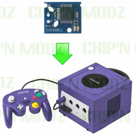 Installation puce Xeno GC Gamecube - Dézonage & Backups de jeux !