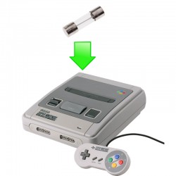 Remplacement fusible Super Nintendo