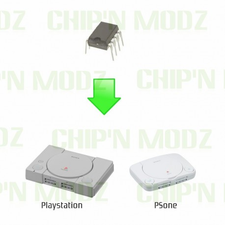 Installation puce "Multimode 3.0" PS1 & PSone