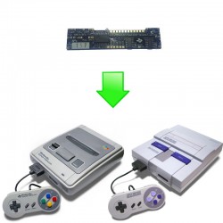 Installation MOD Switchless Super Nintendo - SUPER CIC, uIGR & PATCH D4