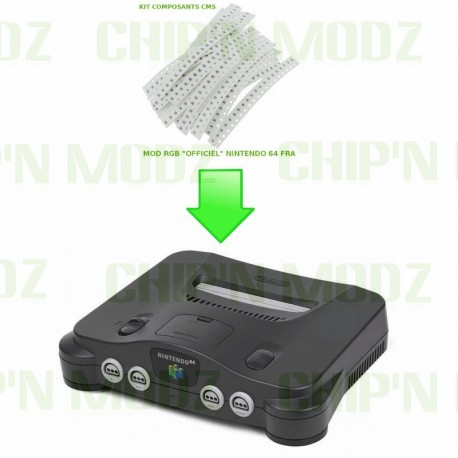 Installation Mod RGB "officiel" Nintendo 64