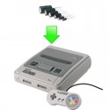 Remplacement Condensateurs Super Nintendo / Super Famicom