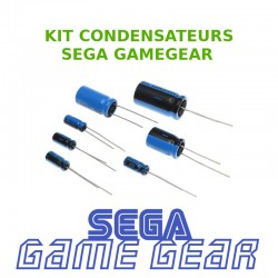 Kit condensateurs pour réparation SEGA Gamegear