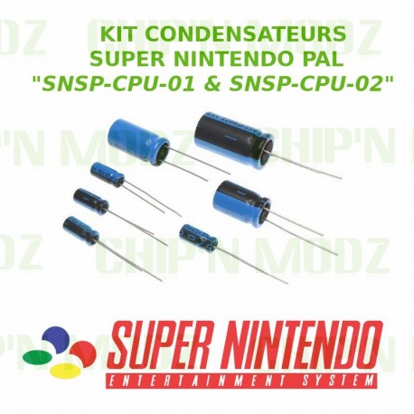 Kit condensateurs SNES PAL