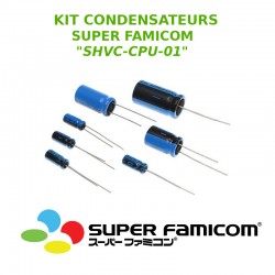 Kit condensateurs Super Famicom SHVC-CPU-01