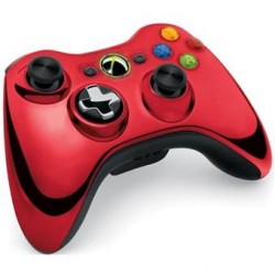 Manette Xbox 360 sans fil Rouge - Édition limitée - Occasion