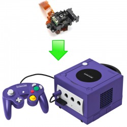 Réparation bloc optique Gamecube