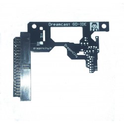 PCB GD-IDE Dreamcast + Connecteur IDE soudé