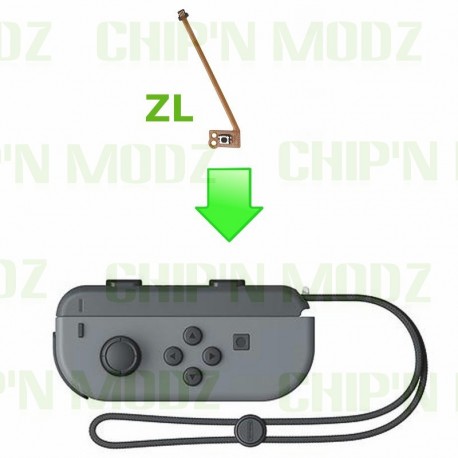 Réparation gâchette ZL Joy-con Gauche