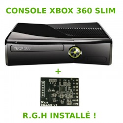 Xbox 360 Slim 250 Go - GLITCH HACK - occasion