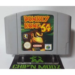 Donkey Kong 64 - En loose - Nintendo 64, Version Française (PAL) - Bon état