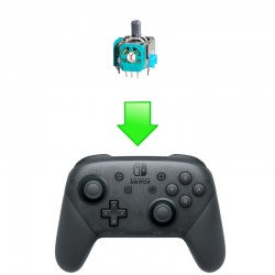 Réparation Joystick (Interne) Manette Pro Switch