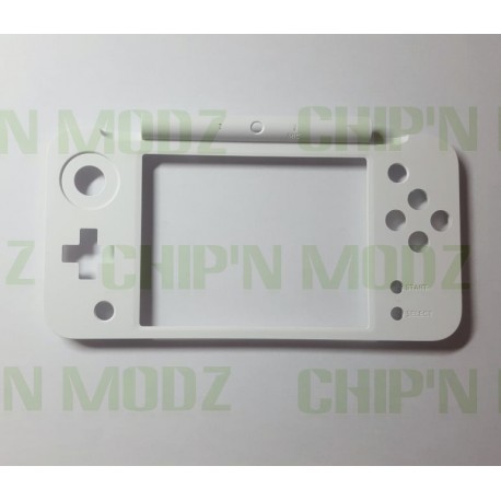 Coque du bas New2DS XL Blanche - Partie inférieure interne