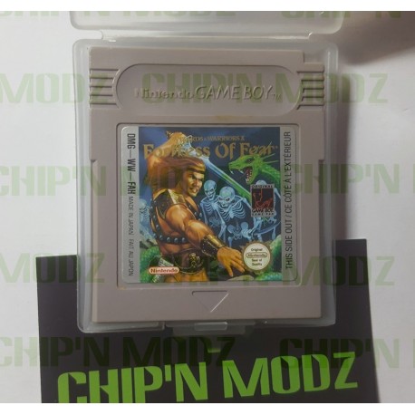 Wizards & Warriors X: Fortress Of Fear - En loose - GameBoy Classique