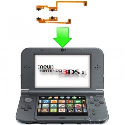 Réparation gachettes L ZL et R ZR new3DS XL