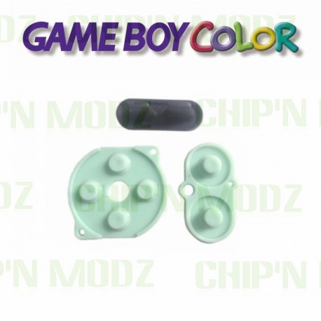 Caoutchoucs contacts boutons GameBoy Color