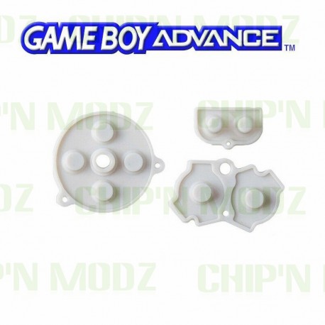 Caoutchoucs contacts boutons GameBoy Advance