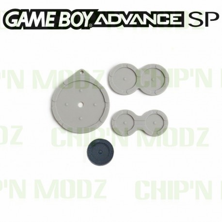 Caoutchoucs contacts boutons GameBoy Advance SP