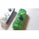 Joy-con Custom - Blanc / Vert translucide - Remis à neuf