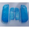 Coques bleues transparentes Joy-Con Gauche & Droit