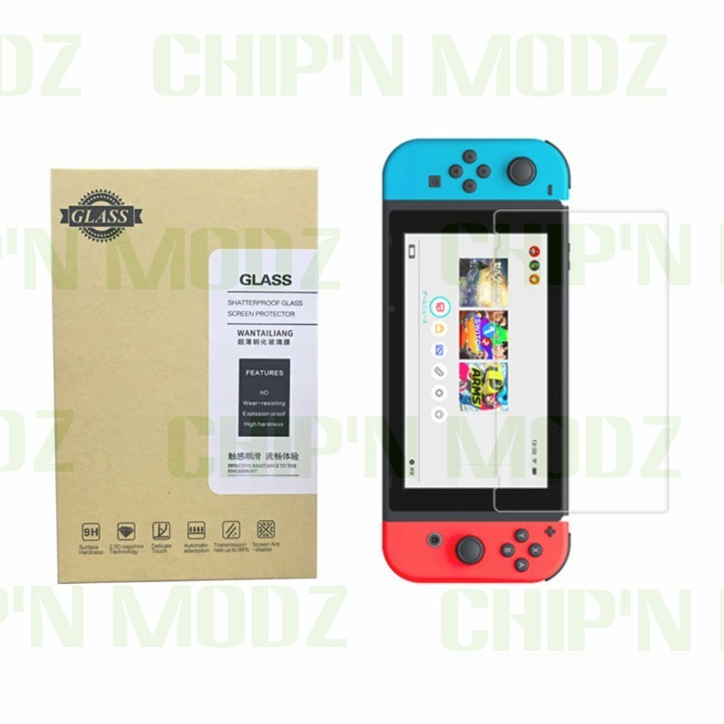Verre trempé 9H - Haute qualité - Nintendo Switch - CHIP'N MODZ