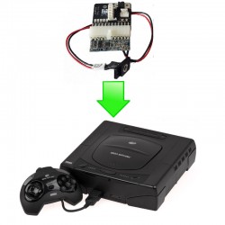 Installation alimentation "SAT-PSU" Sega Saturn