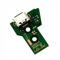 JDS-040 - Connecteur micro-USB + Led - DualShock 4 (PS4)