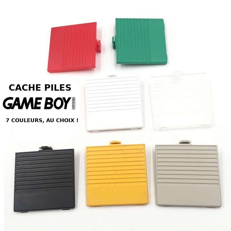 Cache Pile pour Gameboy - 7 couleurs disponible