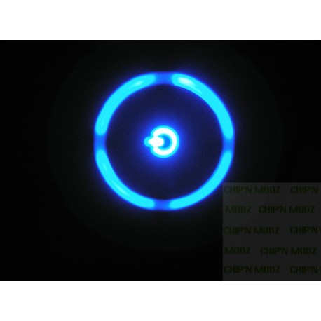 thumbnail image 2 of Custom Orange Xbox 360 Ring Of Light (ROL) / RF / Power Button Board – Replacement Part 2 of 5
