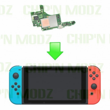 Remplacement carte mère complète Switch