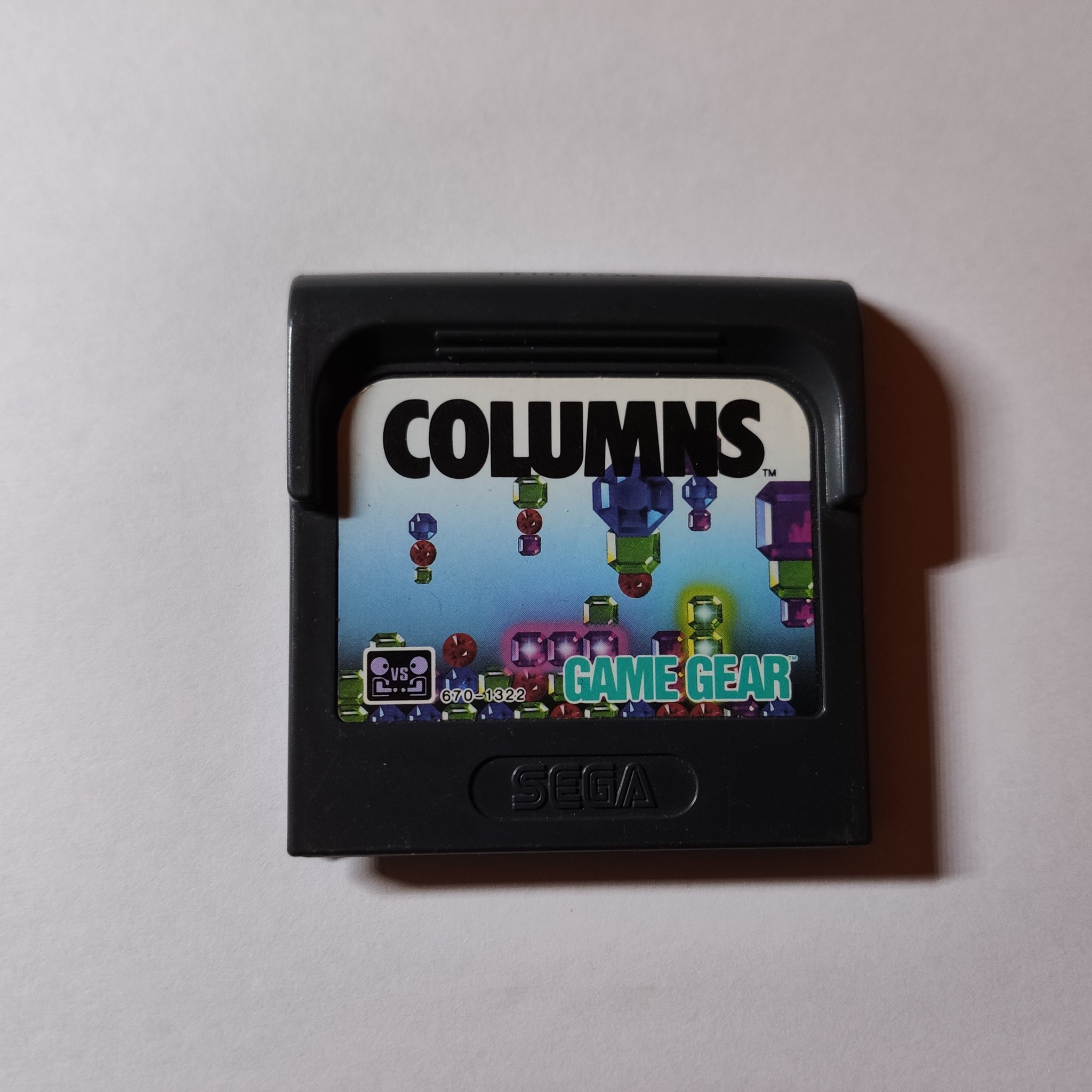 Notice Seule Super Columns Pour Sega Game Gear - Bon état, Collector
