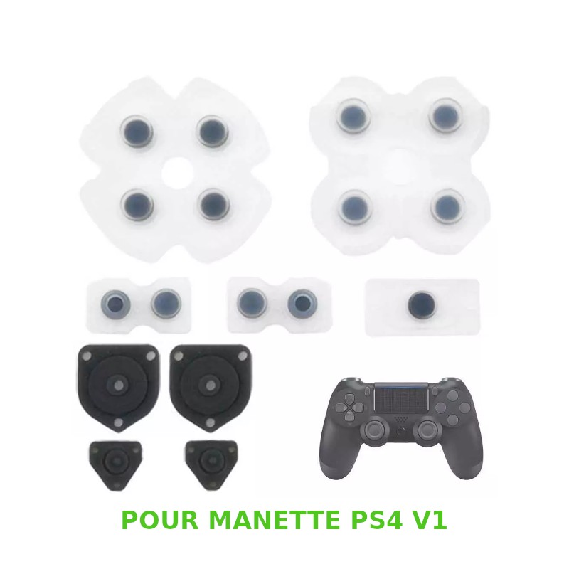 PLASTIQUE CAOUTCHOUC CONTACTEUR manette ps4,. EUR 3,99 - FR