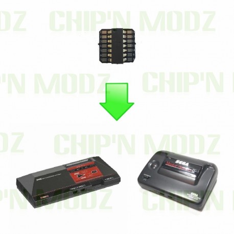 Installation Mod Switchless Master System - Dézonnage intégral & Jeux PAL en 60Hz